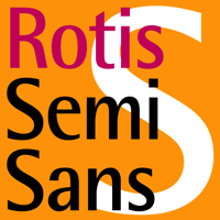 Rotis SemiSans Poster