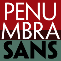 Penumbra Sans Poster