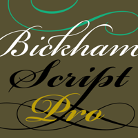 Bickham Script Pro Poster