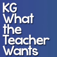 KG What The Teacher Wants
