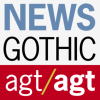 News Gothic Poster