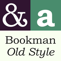 Bookman Old Style Poster