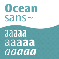 Ocean Sans Poster