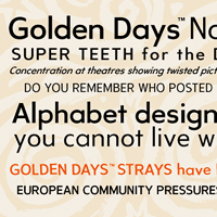 Golden Days Poster