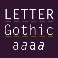 Letter Gothic Poster
