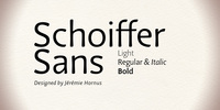 Schoiffer Sans