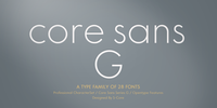 Core Sans G