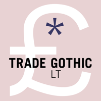 Trade Gothic Poster