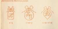 Antoinette Monogrammes™