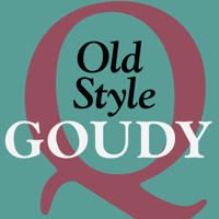 Goudy Old Style Poster