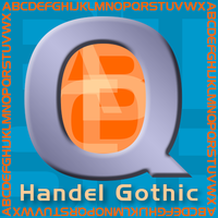 Handel Gothic Poster