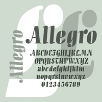 Allegro Poster