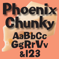 Phoenix Chunky Poster