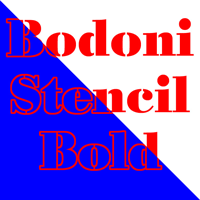 Bodoni Stencil™