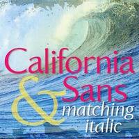 California Sans Poster