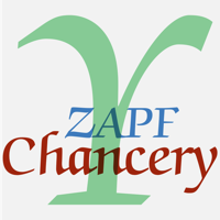ITC Zapf Chancery Poster