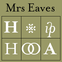 Mrs Eaves Poster