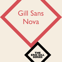 Gill Sans Nova Poster