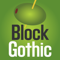 Block Gothic Poster