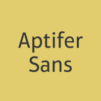 Aptifer Sans Poster