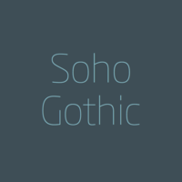 soho std bold font download