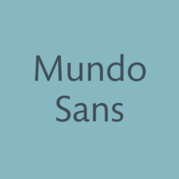Mundo Sans Poster