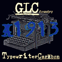 1913 Typewriter Carbon