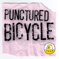 Punctured Bicycle