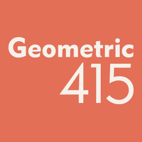 Geometric 415 Poster