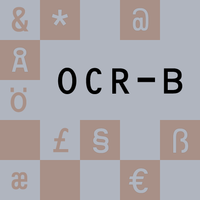 OCR-B BT Poster