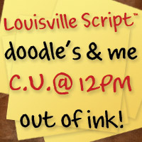 Louisville Script Poster