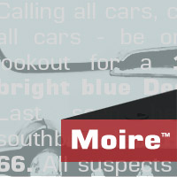 Moire Poster