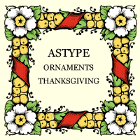 ASTYPE Ornaments Thanksgiving™