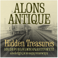 Alons Antique Poster