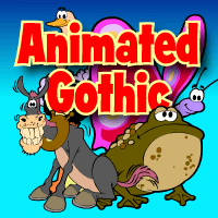 Animated Gothic Poster