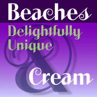 Beaches & Cream Poster