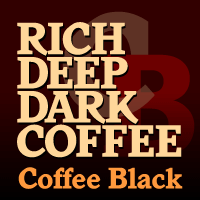 Coffee Black Poster