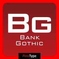 Bank Gothic™