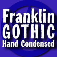 FranklinGothicHandCond