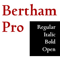 Bertham Pro Poster