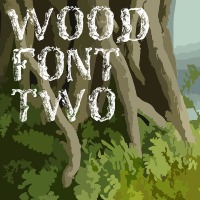 Wood Font Two