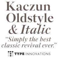 Kaczun Oldstyle Bold