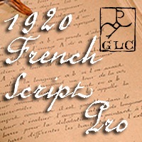 1920 French Script Pro