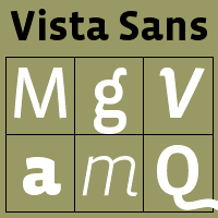 Vista Sans Poster
