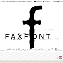 Faxfont