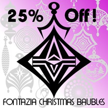 Fontazia Christmas Baubles