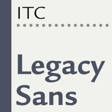 ITC Legacy® Sans