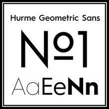 Hurme Geometric Sans No.1