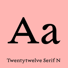 Twentytwelve Serif N