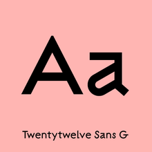 Twentytwelve Sans G
